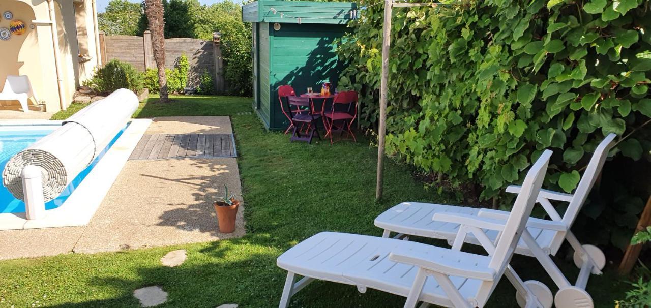 A La Topaze #Gite Calme #3 Pers #Piscine Privee #Cholet #Wifi Haut Debit #Preau #Cholet #Parc Japonais #Puy Du F Ou Le May-sur-Evre Exterior foto