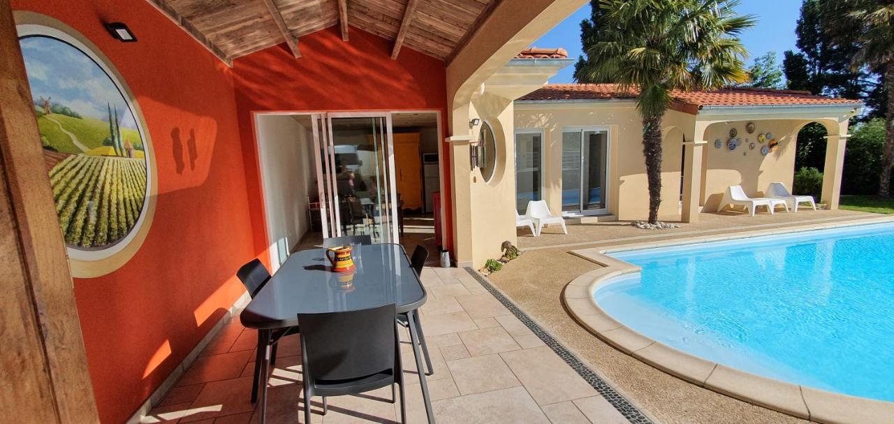 A La Topaze #Gite Calme #3 Pers #Piscine Privee #Cholet #Wifi Haut Debit #Preau #Cholet #Parc Japonais #Puy Du F Ou Le May-sur-Evre Exterior foto