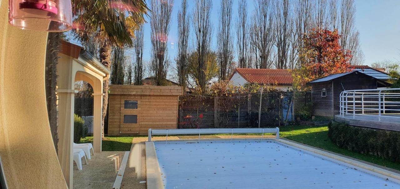A La Topaze #Gite Calme #3 Pers #Piscine Privee #Cholet #Wifi Haut Debit #Preau #Cholet #Parc Japonais #Puy Du F Ou Le May-sur-Evre Exterior foto